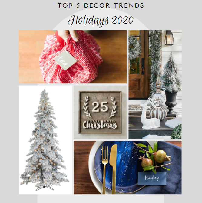 Holidays 2020- Top 5 Décor Trends